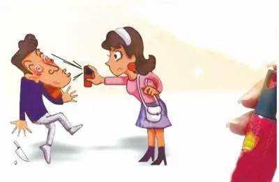 被防狼催淚噴霧防身器材噴到應該怎么辦