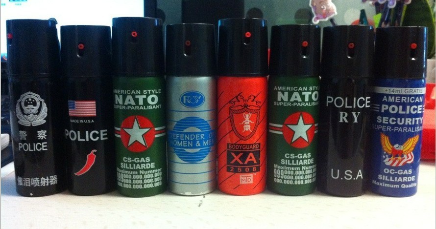 防狼催淚噴霧防身器材